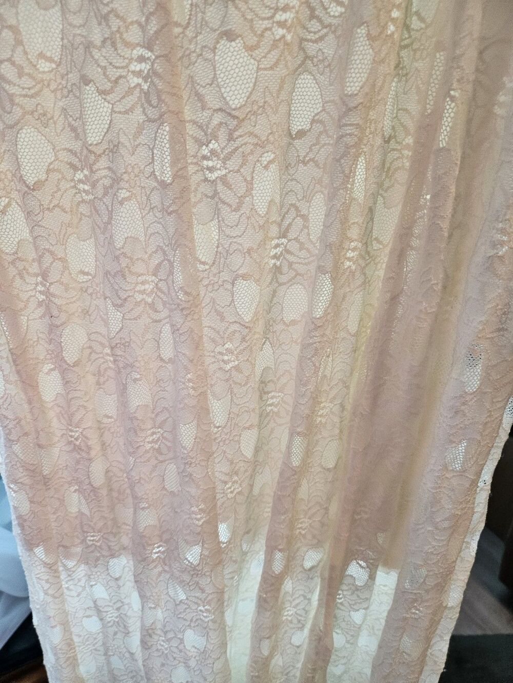 Monteau La Women's Maxi Fairy Festival Dress Size L Romantic Boho Lace Summer. - Picture 9 of 9